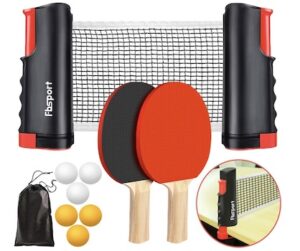 Table top ping pong set